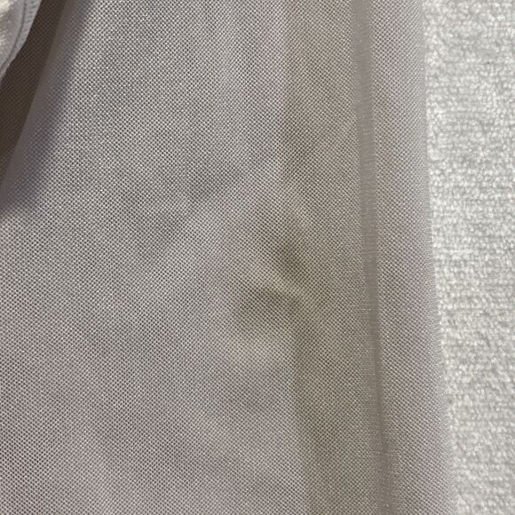 Lululemon Smooth Stride Top Mesh Long Sleeves Running Stretch White Women's 4 - Picture 11 of 13